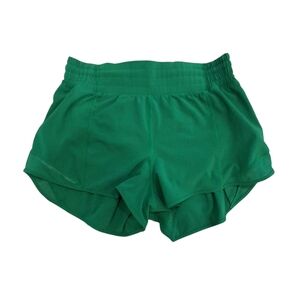 Lululemon Athletica Vibrant Green Athletic Shorts
